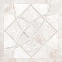 Versace Emote Fondo Intarsio Onice Bianco 78x78 см Напольная плитка