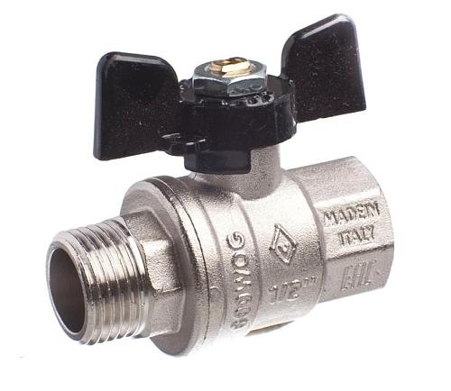 Bugatti Oregon Кран шаровой 1 НВ, бабочка