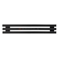Arbiola Gorizont Compact H 1000-63-03 секции черный горизонтальный радиатор c боковым подключением