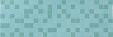 Azuliber, Mosaico Gloss Azul 20x60 декоративный элемент