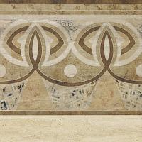 Europa Ceramica, Travertino Yamila, Dec Travertino сеfena Yamila 45х45